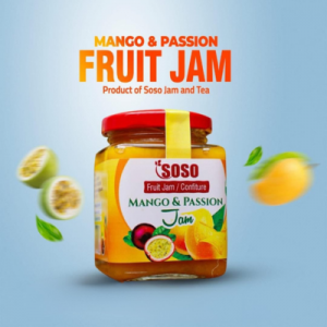 CONFITURE A LA MANGUE ET FRUIT DE PASSION