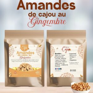 Amande Cajou au Gingembre