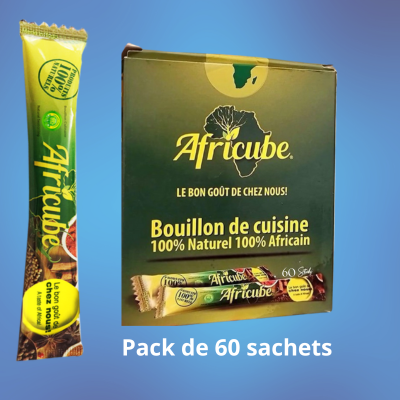 Bouillon Africube - Pack de 60 sticks