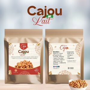 Amandes de cajou au lait