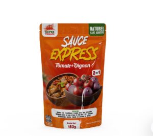 Sauce Express 2 en 1 – Oignons & Tomate 180g