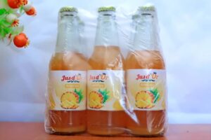 Pack de 12 bouteilles de Jus d'ananas (Jus d'Or) 33 Cl
