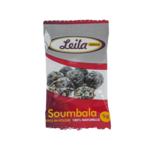 Soumbala en poudre naturel (Pack de 50 sticks)
