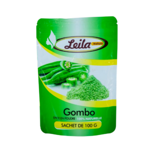 Gombo en poudre naturel (Sachet de 100 g)