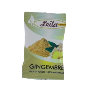 Gingembre en poudre naturel (Pack de 50 sticks)