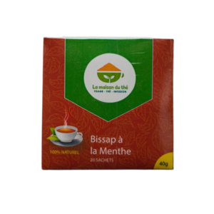 Thé de Bissap à la Menthe