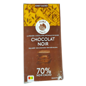 Chocolat Noir - 70% Noir Cacao - 100g