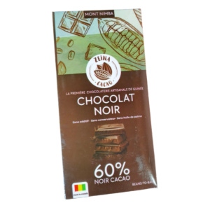 Chocolat Noir - 60% Noir Cacao - 100g