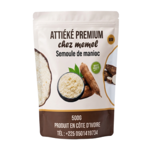 Attiéké Premium (Semoule de Manioc) - 500g
