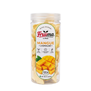 Fruima Mangue Lyophilisée 100g – Morceaux de Mangue 100% Naturels