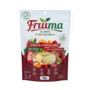 Fruima Mixte Fruits Lyophilisés 50g – Sachet 100% Naturel